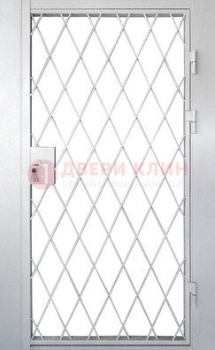 Стальная решетчатая дверь ДР-13 в Волжском
