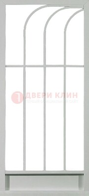 Современная железная решетчатая дверь ДР-39 в Волжском