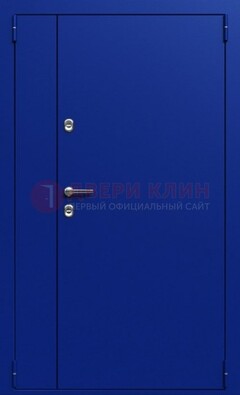 Синяя тамбурная дверь ДТМ-23 в Волжском