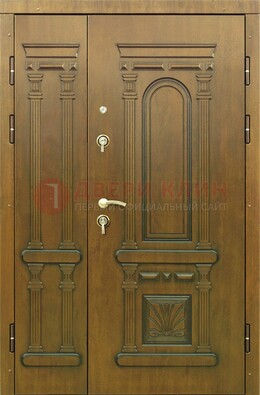 Полуторная железная дверь с виноритом ДВТ-174 в Волжском
